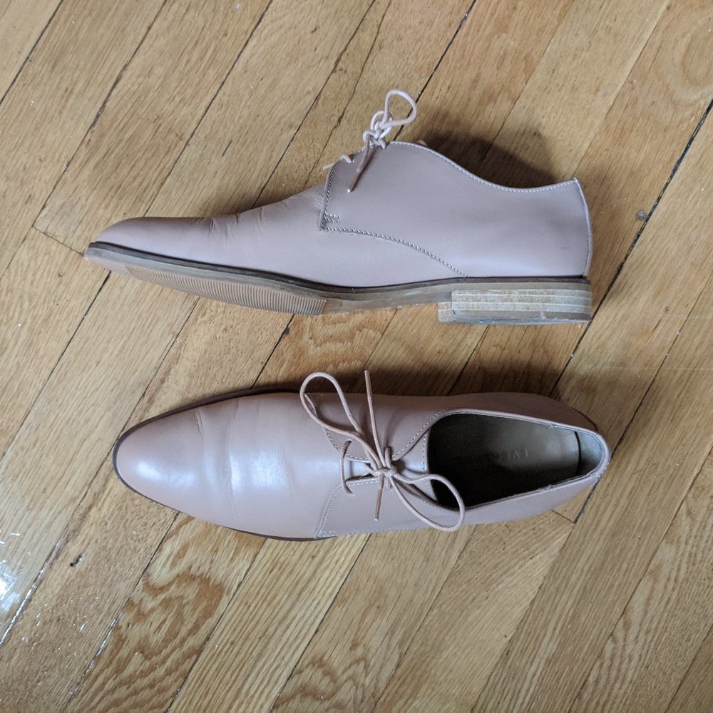 Everlane The Modern Oxford Blush Sz 10.5